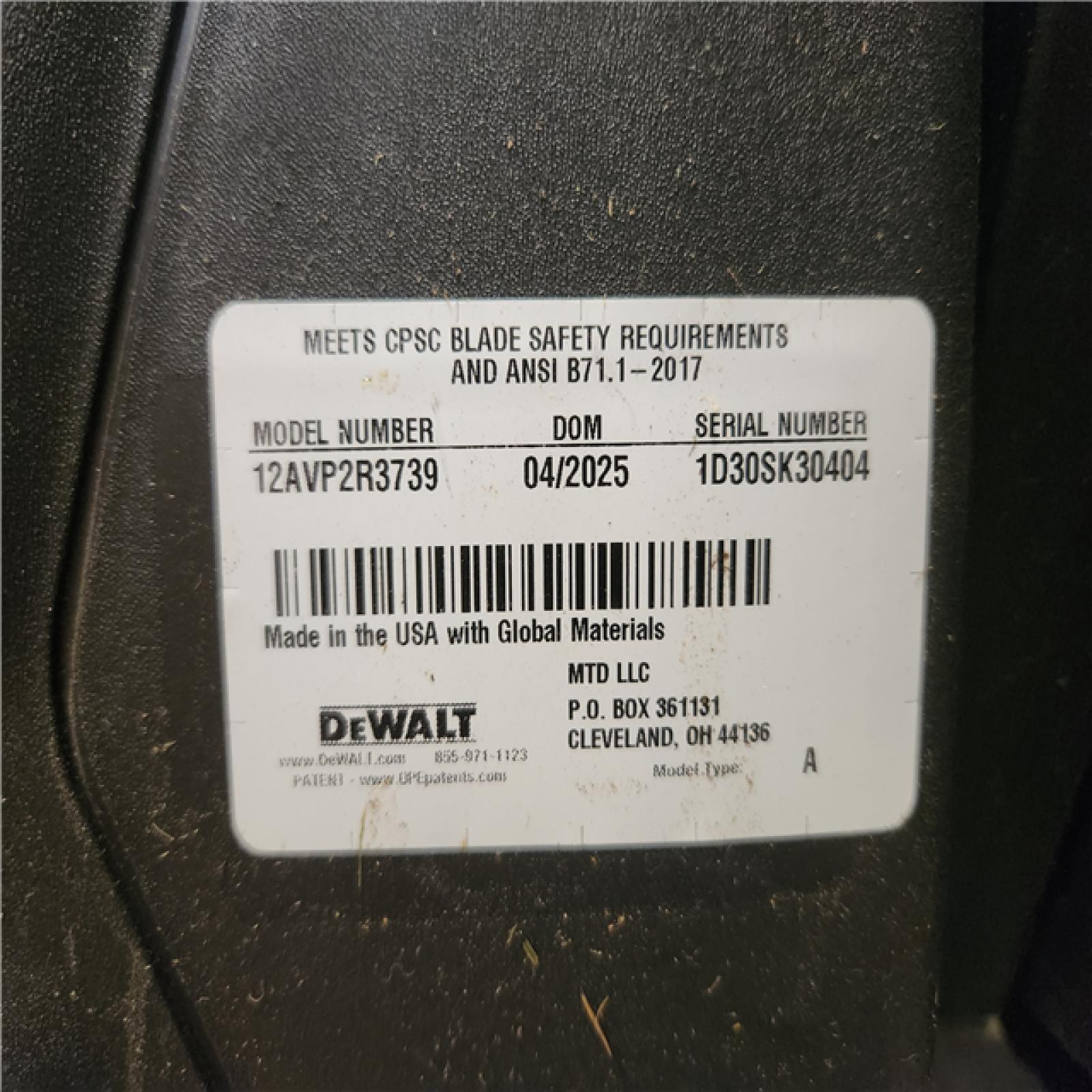 Phoenix LIKE NEW DEWALT 21 in. 163cc Briggs and Stratton 725Exi Engine Rear Wheel Drive 3-in-1 Gas Self Propelled Walk Behind Lawn Mower
