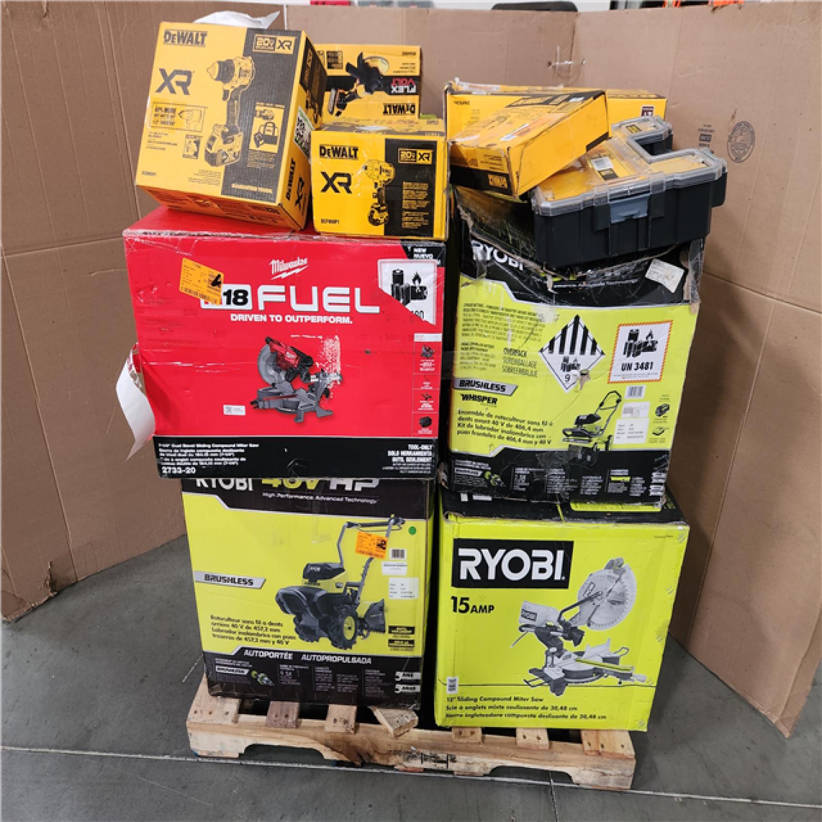 CALIFORNIA AS-IS TOOL PALLET