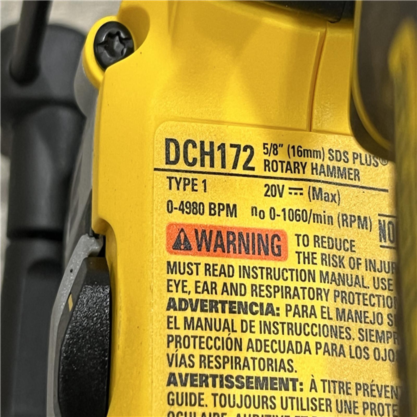 AS-IS DEWALT ATOMIC 20V MAX Cordless Brushless Ultra-Compact 5/8 in. SDS Plus Hammer Drill (Tool Only)