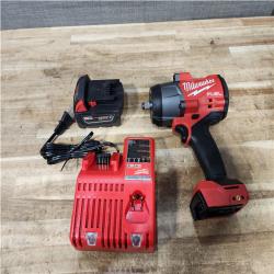 Houston Location AS-IS Milwaukee FUEL Impact and Battery with Charger