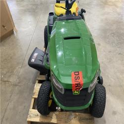 Houston Location - AS-IS Outdoor Power Equipment JOHN DEERE S120 SIT SOWN MOWER