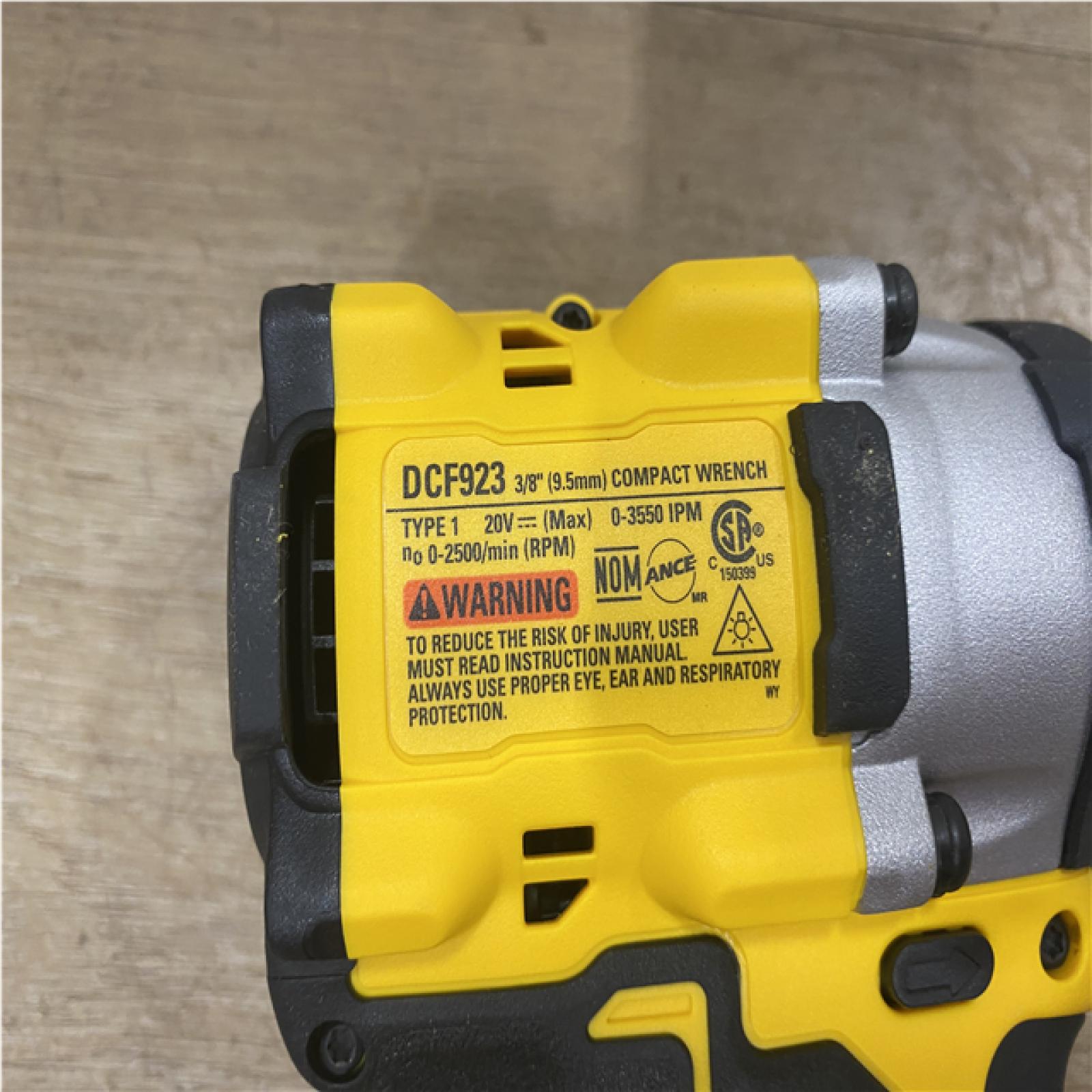 AS-IS DEWALT ATOMIC 20V MAX Cordless Brushless 1/2 in. Variable Speed Impact Wrench (Tool Only)