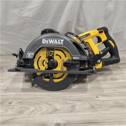 AS-IS DEWALT FLEXVOLT 60V MAX Cordless 7-1/4 in. Wormdrive Style Circular Saw (Tool Only)