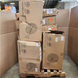 Phoenix NEW TMWINGS 22 in. 3-Speed Drum Fan in Black with 7000 CFM Industrial Fan Pallet of 17