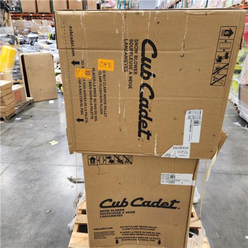 Dallas Location - As-Is Cub Cadet 2 in. x 24 in. 208 cc Electric Start Gas 2-Stage Snow Blower(Lot Of 2)