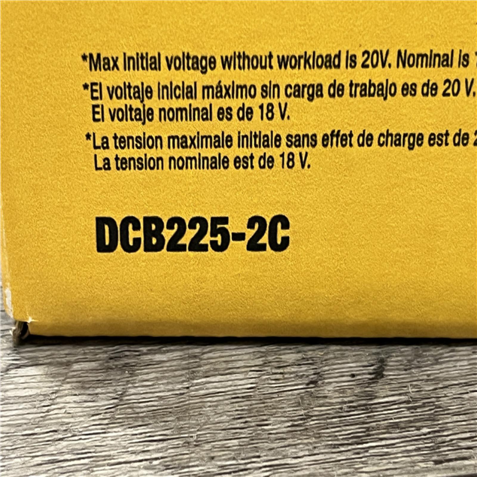 NEW -  DEWALT 20V MAX Lithium-Ion Battery Kit with 5.0Ah and 2.0Ah Battery and Charger