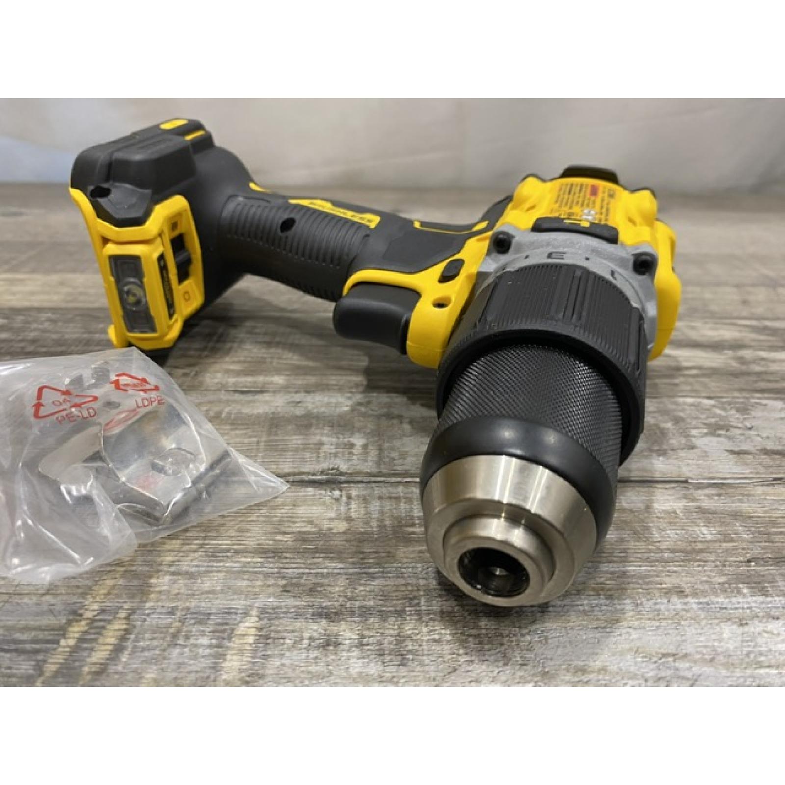 AS-IS DEWALT 20V XR Brushless Cordless 1/2 in. Hammer Drill (Tool-Only)
