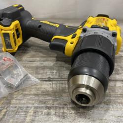 AS-IS DEWALT 20V XR Brushless Cordless 1/2 in. Hammer Drill (Tool-Only)