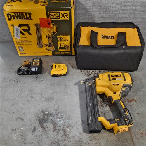 HOUSTON LOCATION - AS-IS DEWALT 20V MAX XR 18 Gauge Brad Nailer Kit