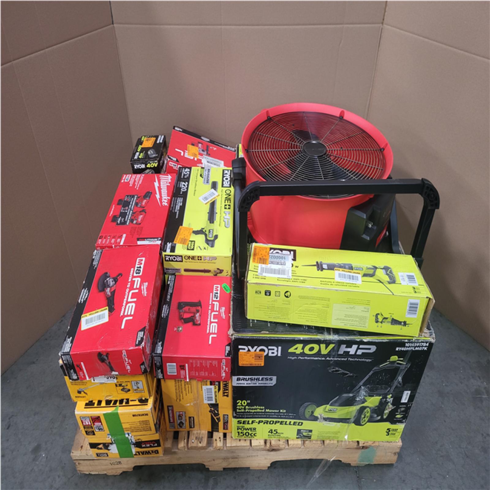 CALIFORNIA AS-IS TOOL PALLET