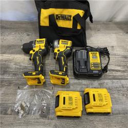 AS-IS DEWALT ATOMIC 20-Volt MAX Lithium-Ion Cordless Combo Kit