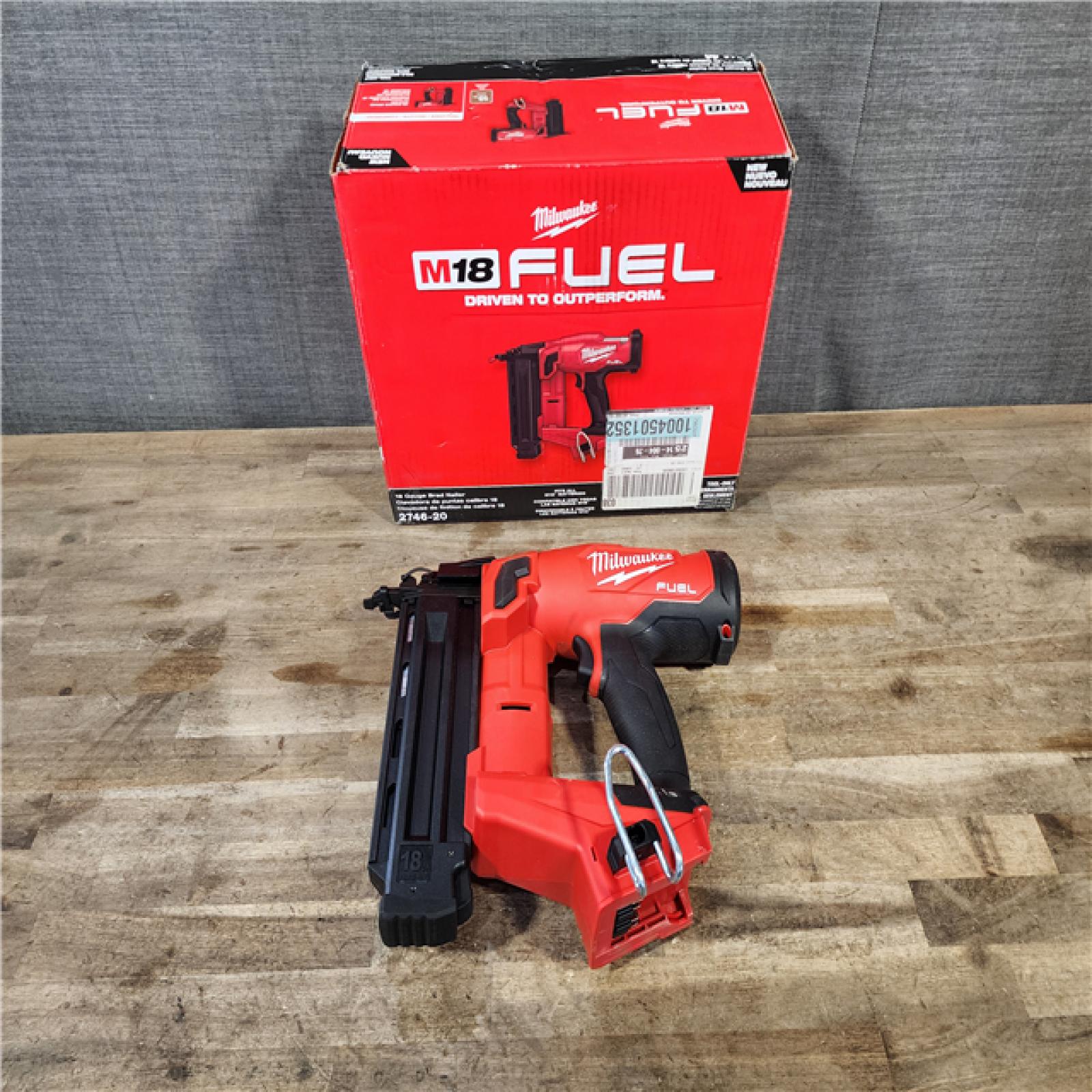 HOUSTON LOCATION - AS-IS Milwaukee M18 FUEL 18 Gauge Brad Nailer (TOOL ONLY)