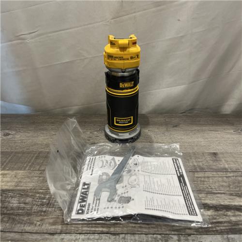 AS-IS DEWALT 20V MAX XR Cordless Brushless Fixed Base Compact Router (Tool Only)