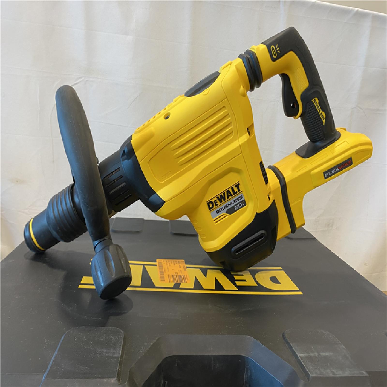 AS-IS Dewalt FLEXVOLT 60V Lithium-Ion Cordless SDS MAX 3/4 in. Chipping Hammer Kit