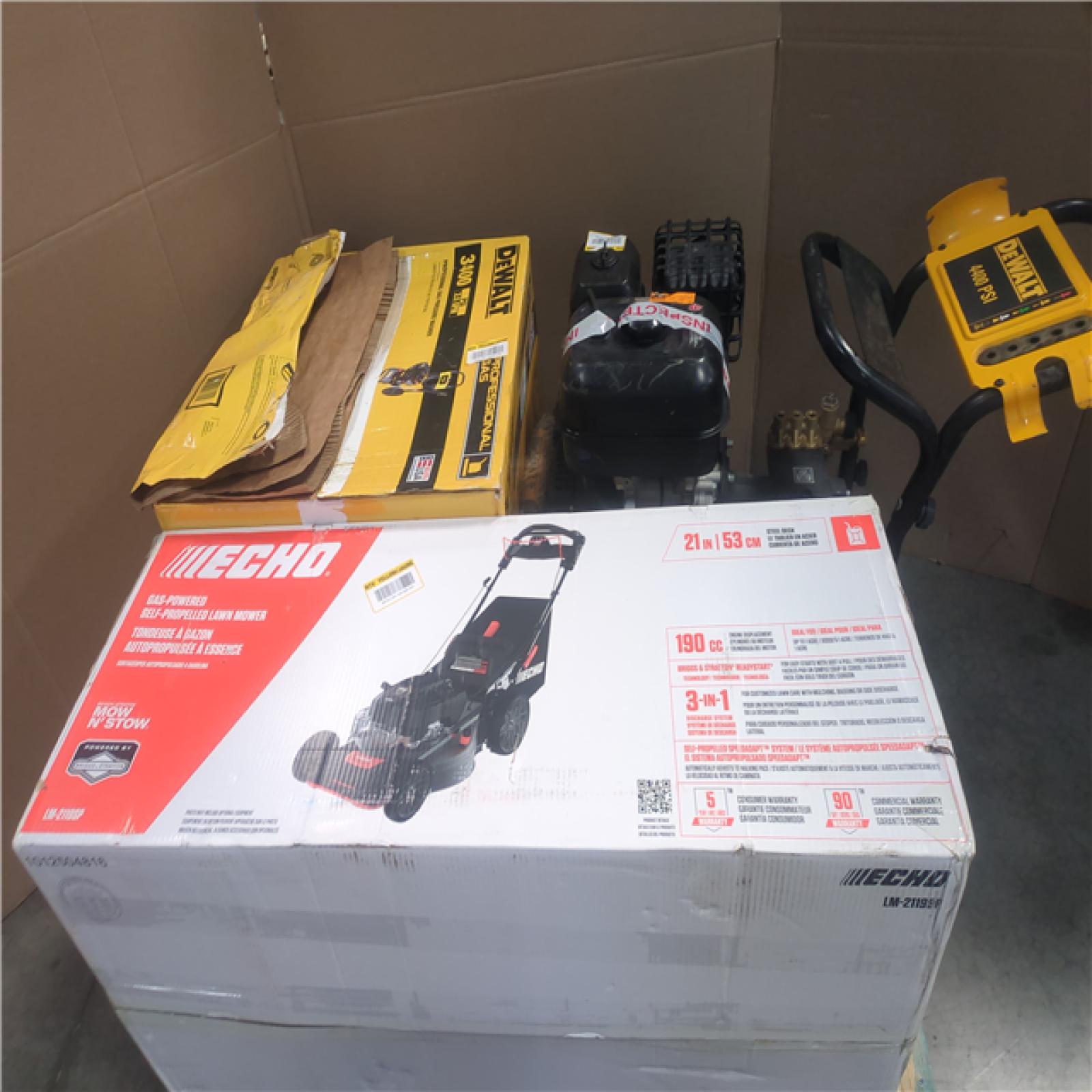 CALIFORNIA AS-IS OUTDOOR POWER EQUIPMENT