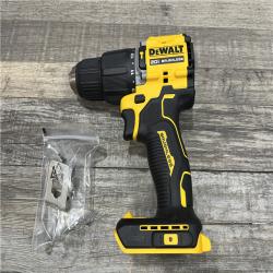 AS-IS DEWALT ATOMIC 20-Volt MAX Brushless Cordless 1/2 in. Hammer Drill (Tool-Only)