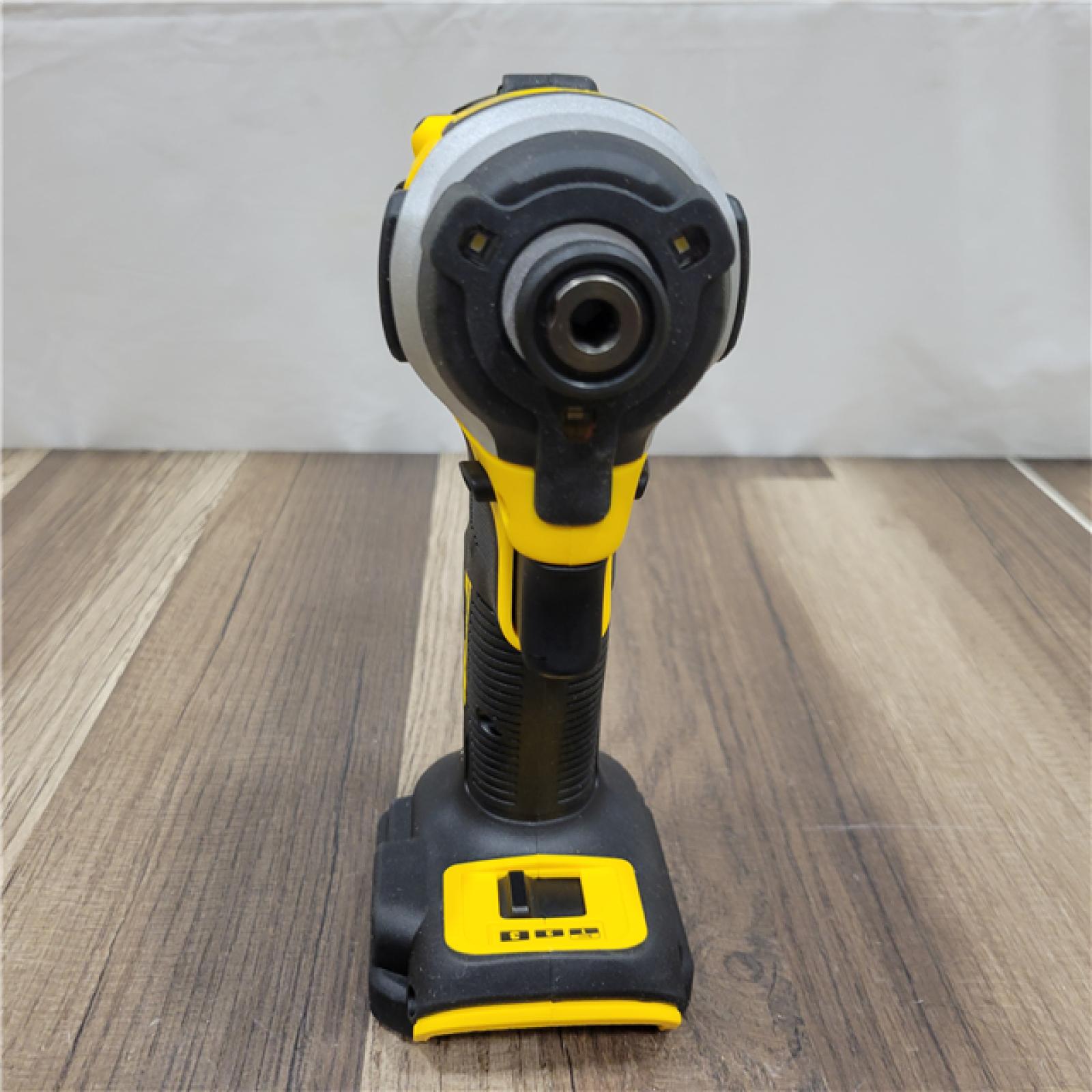 AS-IS DEWALT ATOMIC 20V MAX Lithium-Ion Cordless 1/4 in. Brushless Impact Driver Kit, 5 Ah Battery, Charger, and Bag