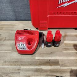 HOUSTON LOCATION - AS-IS Milwaukee 2473-22 M12 Li-Ion FORCE LOGIC Press Tool Kit New