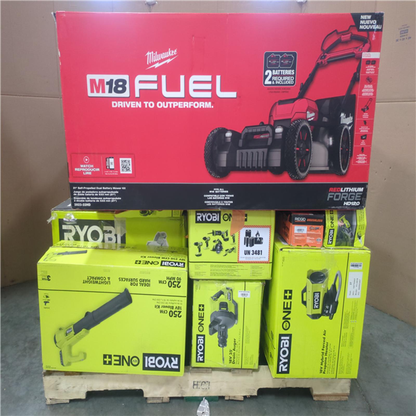 CALIFORNIA AS-IS TOOL PALLET