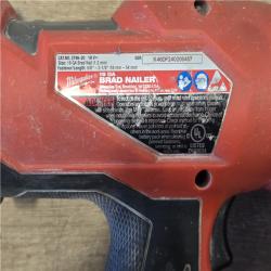 AS-IS Milwaukee FUEL 18-Volt Lithium-Ion Brushless Cordless Gen II 18-Gauge Brad Nailer (Tool-Only)