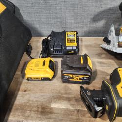 HOUSTON LOCATION - AS-IS (APPEARS LIKE NEW) DEWALT 20-Volt MAX Lithium-Ion Cordless 7-Tool Combo Kit with 2.0 Ah Battery, 5.0 Ah Battery and Charger