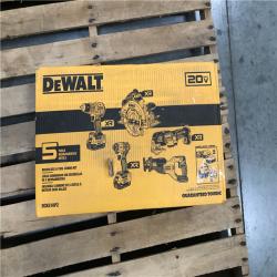 CALIFORNIA AS-IS DeWALT Brushless 5-Tool Combo Kit