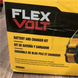 NEW- DEWALT FLEXVOLT 20V/60V MAX Lithium-Ion 6.0Ah Battery Pack Kit