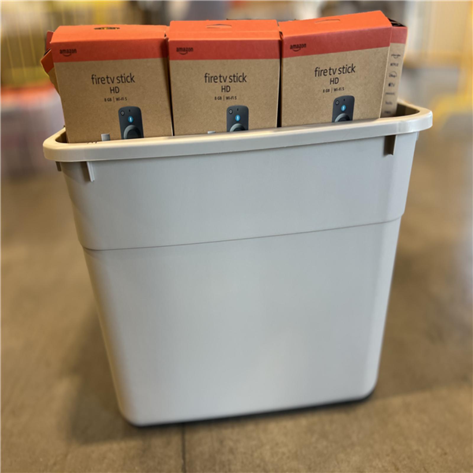 DALLAS LOCATION- Amazon Fire TV Stick 4K streaming device  includes support for Wi-Fi 6  Dolby Vision/Atmos  free & live TV -(144 UNITS)