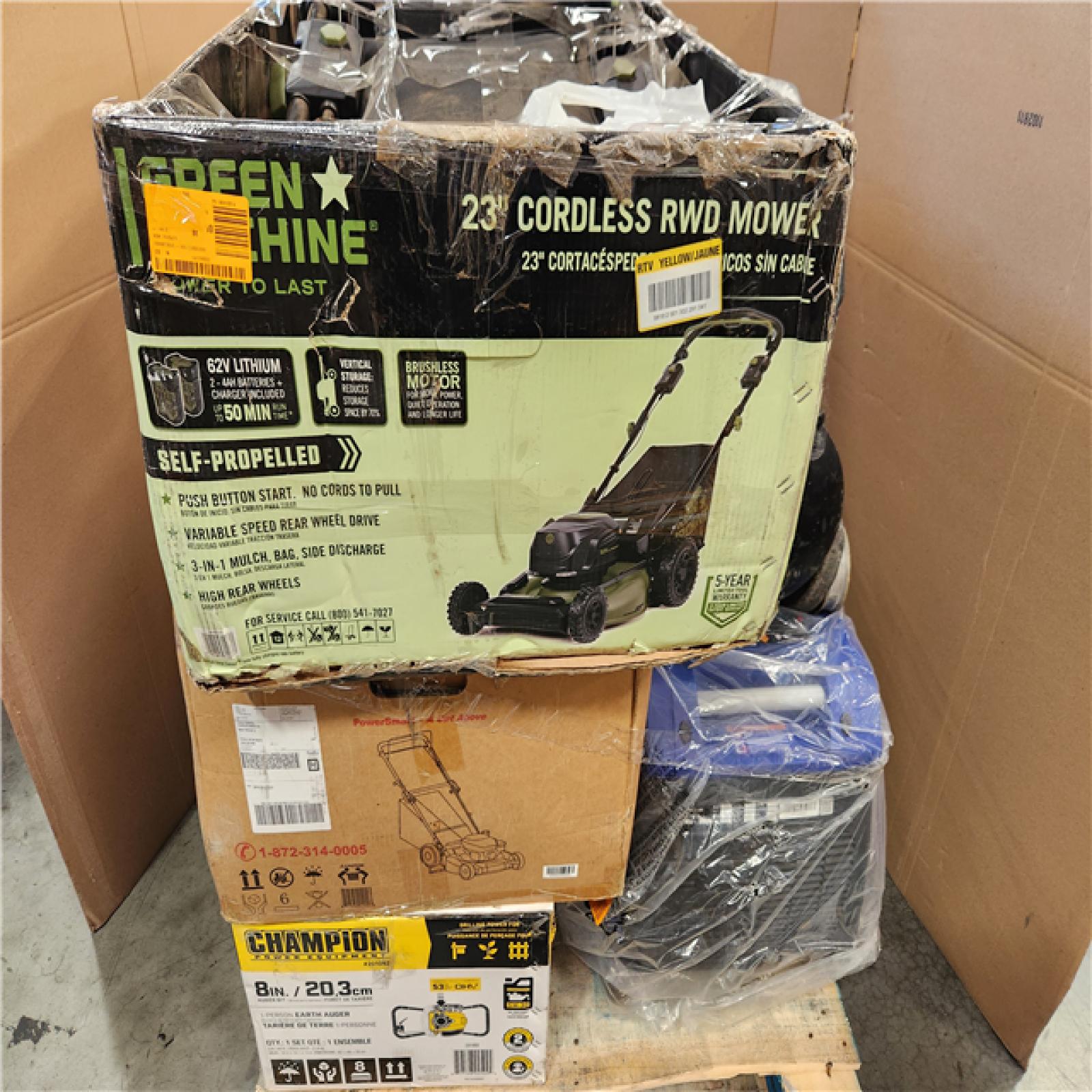 CALIFORNIA AS-IS OUT DOOR POWER EQUIPMENT