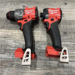 AS-IS Milwaukee FUEL 18V Lithium-Ion Brushless Cordless Hammer Drill and Impact Driver Combo Kit