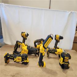 AS-IS- DEWALT 20V Lithium-Ion Cordless 8-Tool Combo Kit