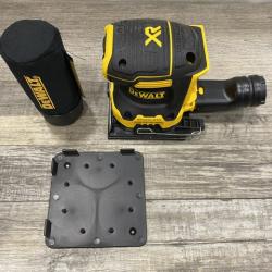 AS-IS DEWALT 20V MAX XR Cordless Brushless 1/4 Sheet Variable Speed Sander (Tool Only)