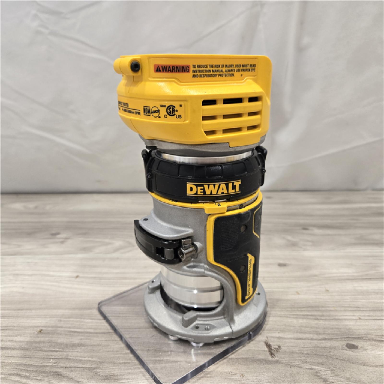 AS-IS Dewalt 20V MAX XR Cordless Compact Router (Tool Only)