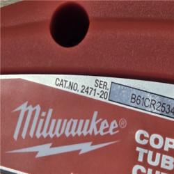 AS-IS Milwaukee M12 12V Cordless Copper Tubing Cutter (Tool-Only)