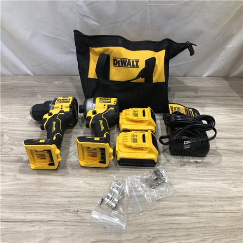 AS-IS DEWALT ATOMIC 20-Volt MAX Lithium-Ion Cordless Combo Kit