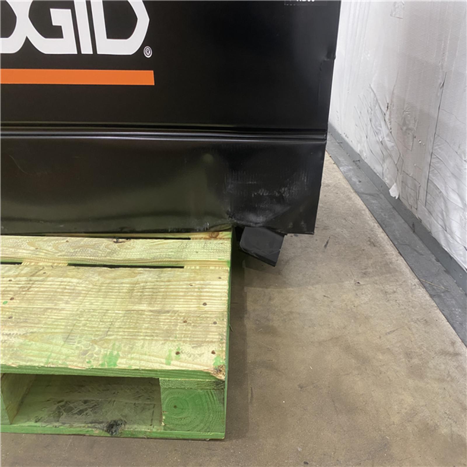 Houston Location AS-IS Ridgid 60in x 24in Storage Chest