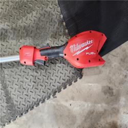 HOUSTON LOCATION - AS-IS M18 FUEL 18V 16 in. Brushless Cordless Battery Powered Straight Shaft String Trimmer (Tool-Only)