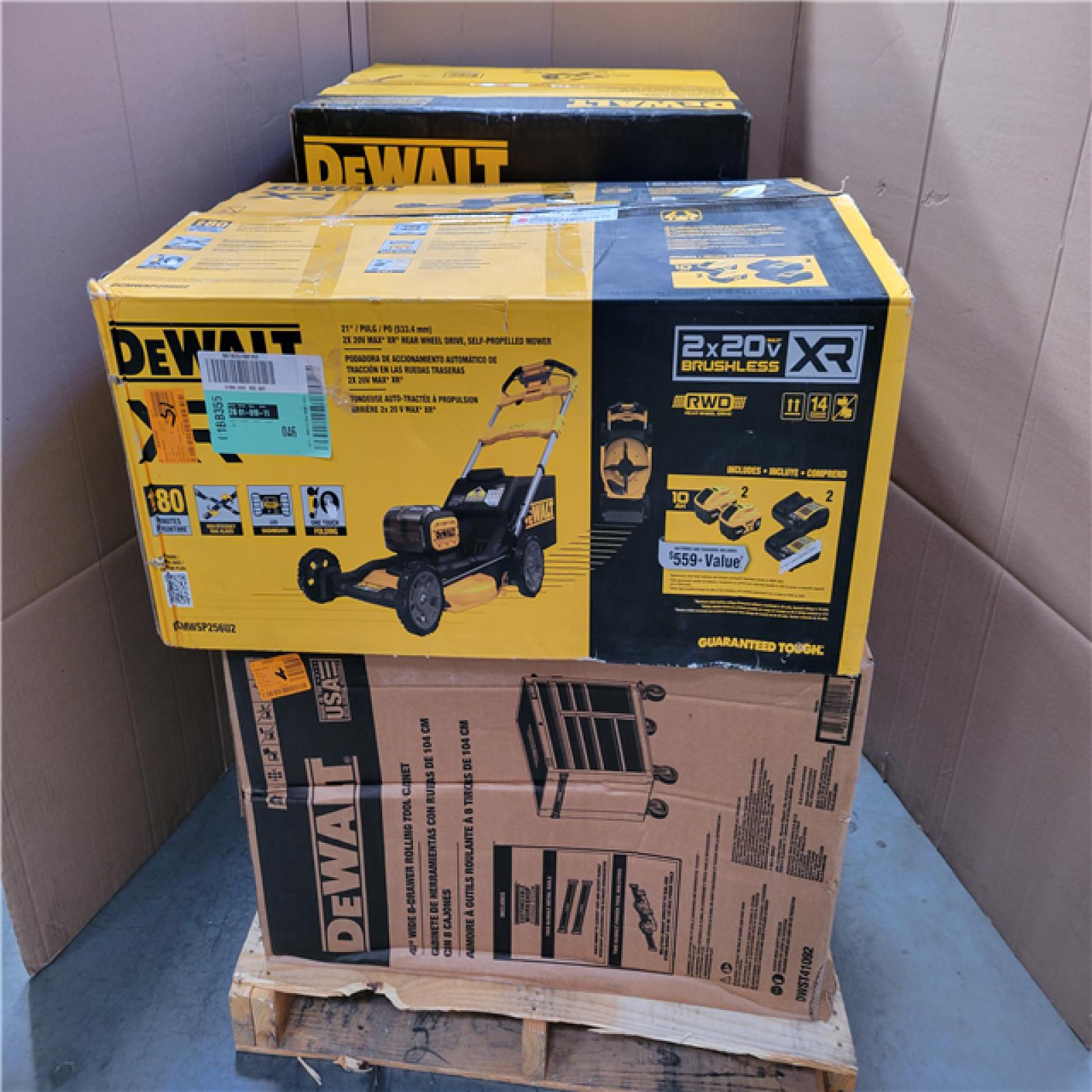 CALIFORNIA AS-IS TOOL PALLET