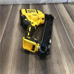 AS-IS DEWALT 20V MAX XR Lithium-Ion Cordless 2-1/2 in. 15-Gauge Finish Nailer Kit