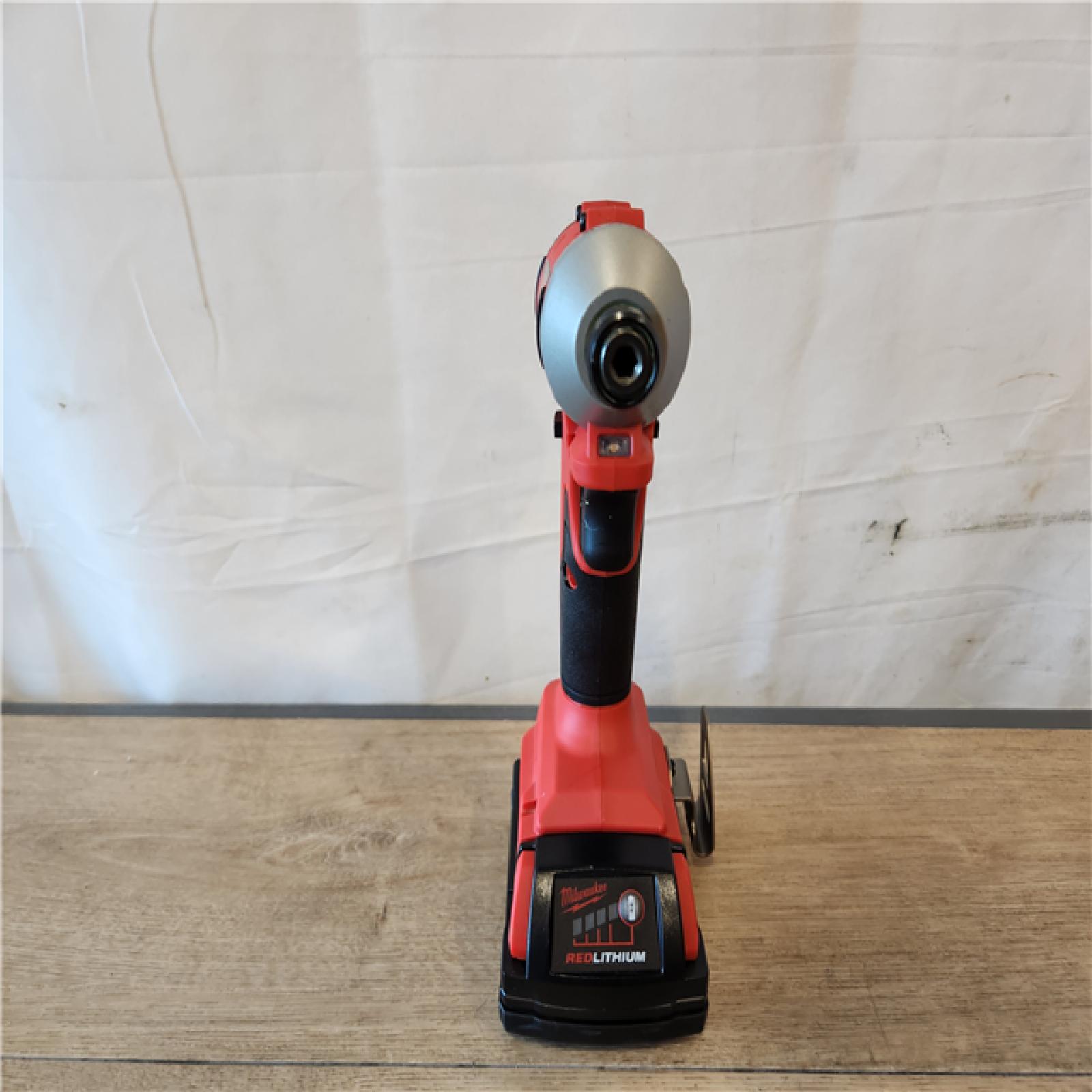 AS-IS- Milwaukee M18 Compact Brushless 1/4  Hex Impact Driver Kit