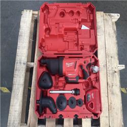 CALIFORNIA AS IS MILWAUKEE AIR SNAKE M12 DRAIN CLEANING AIR GUN KIT