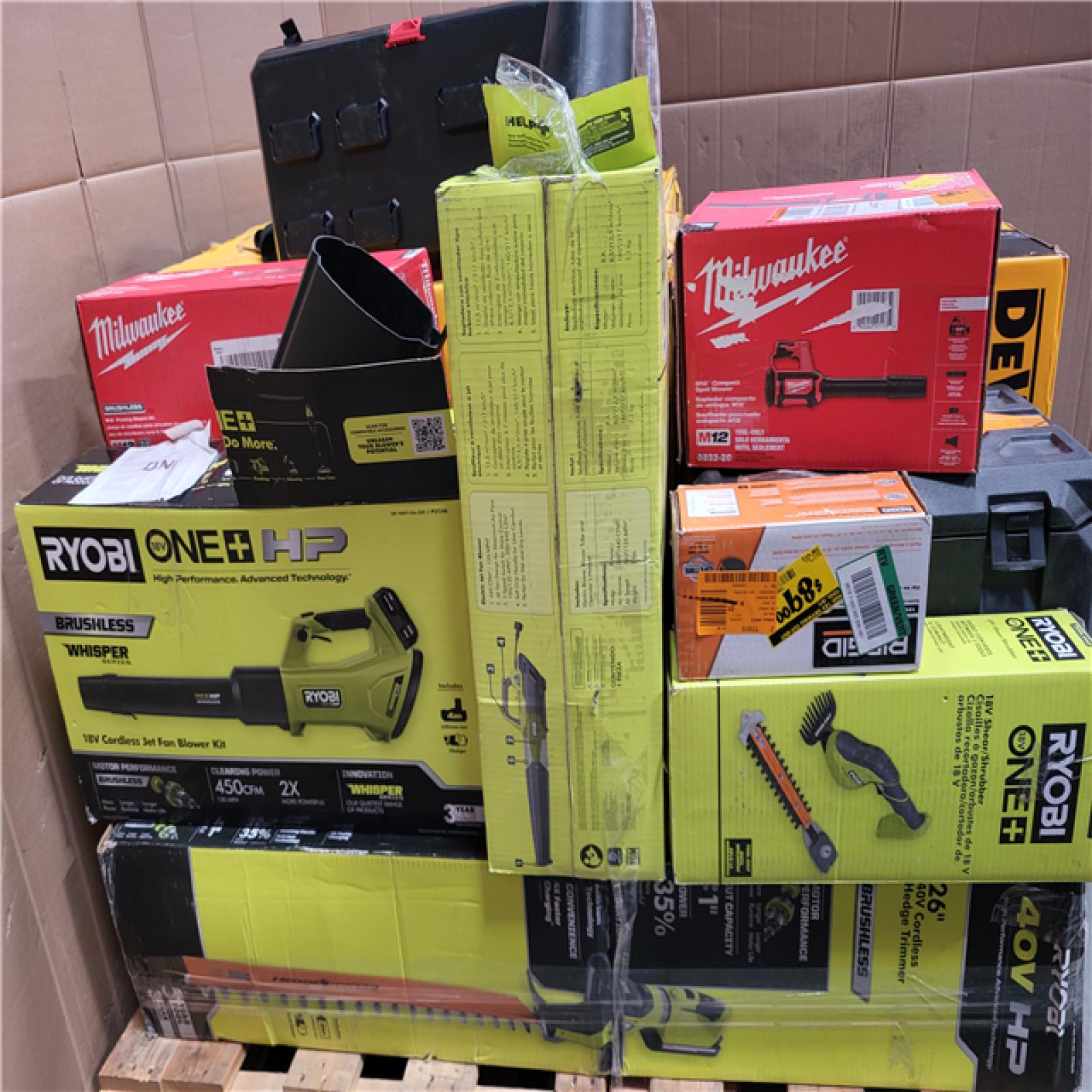 CALIFORNIA AS-IS TOOL PALLET