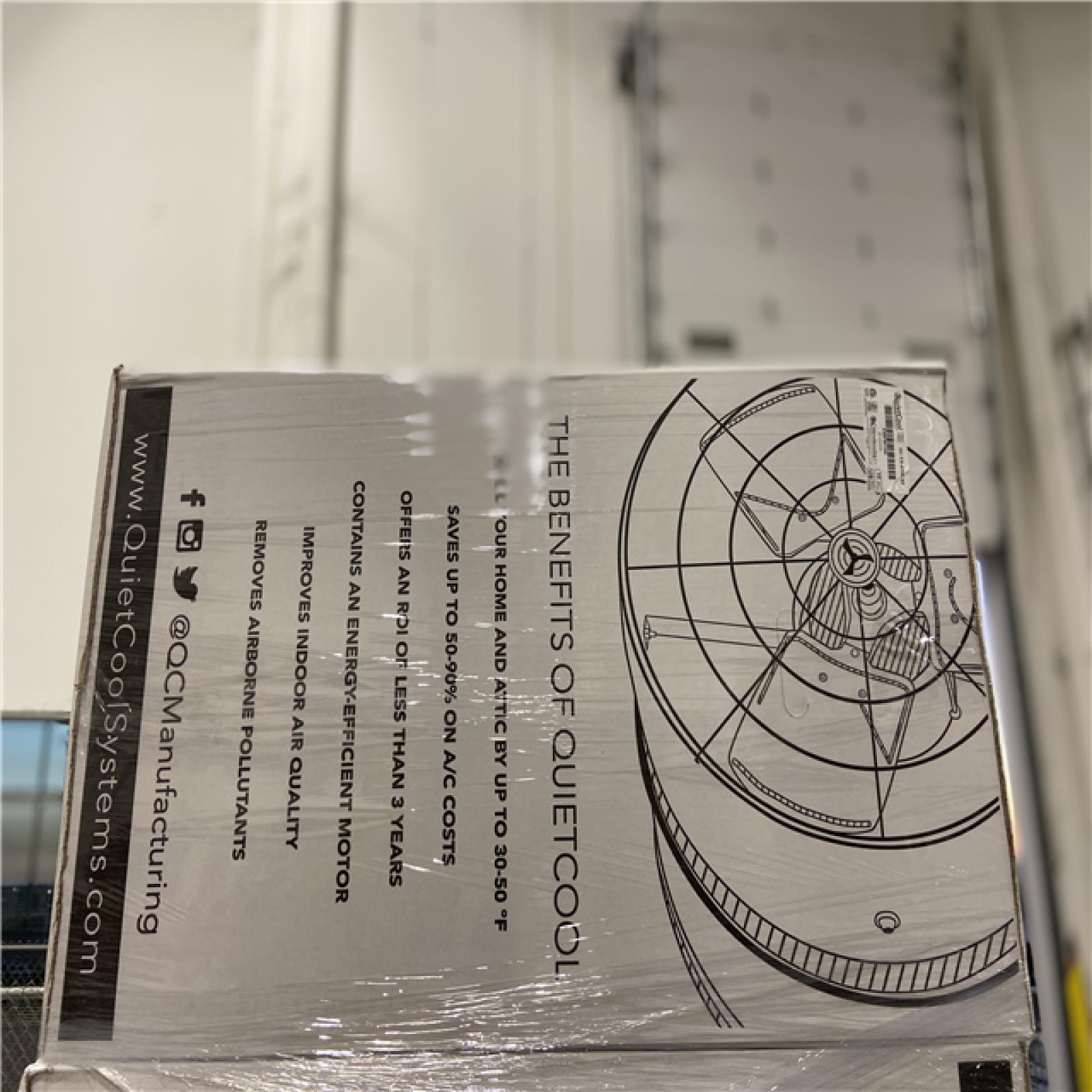 DALLAS LOCATION - QuietCool Attic Fan QC ES - 4700 - RF