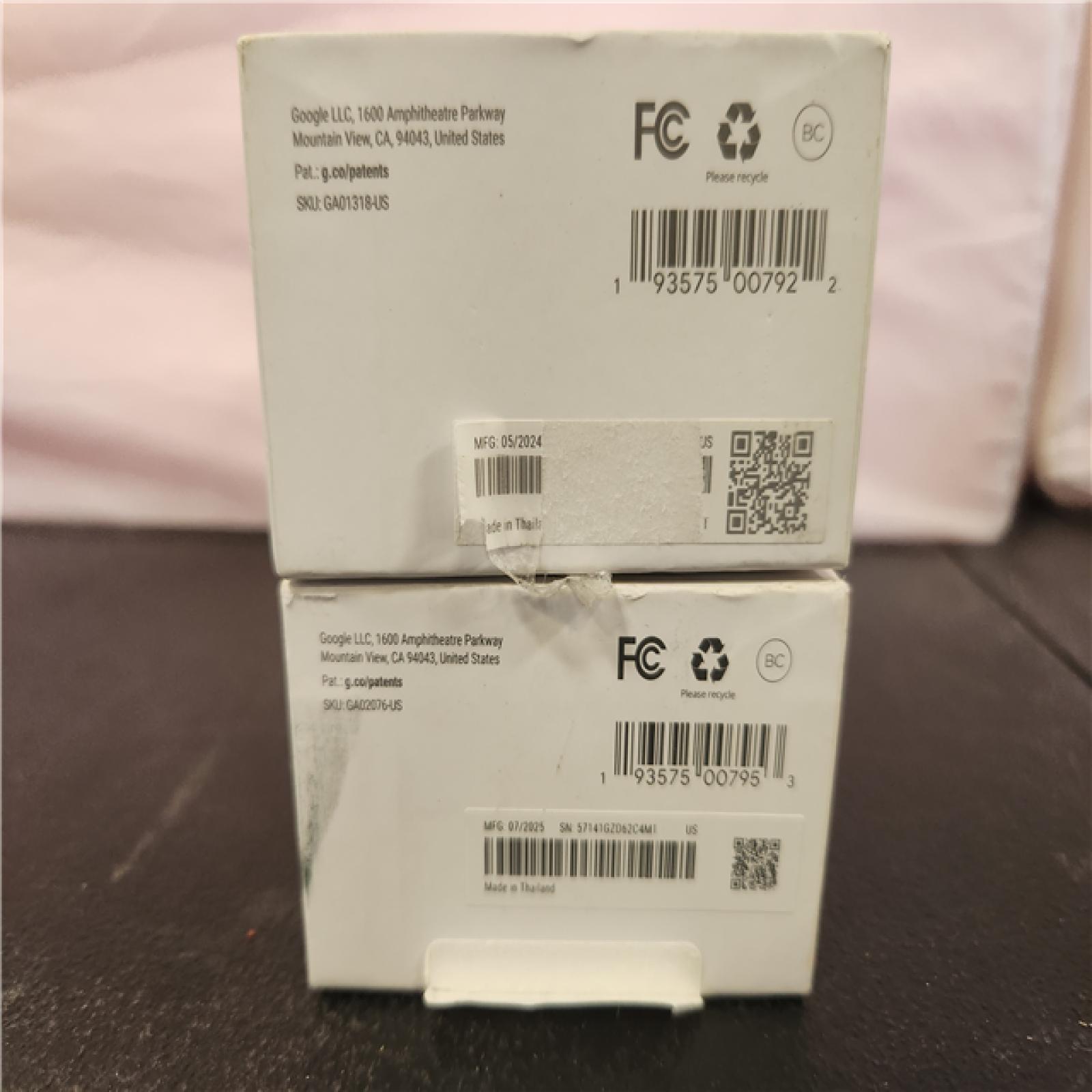 Phoenix AS-IS Google Nest Doorbell - Smart Wi-Fi Video Doorbell Camera - (2-Pack)