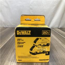 AS-IS DEWALT 20V MAX Compact Lithium-Ion 3.0Ah Battery Pack (2 Pack)