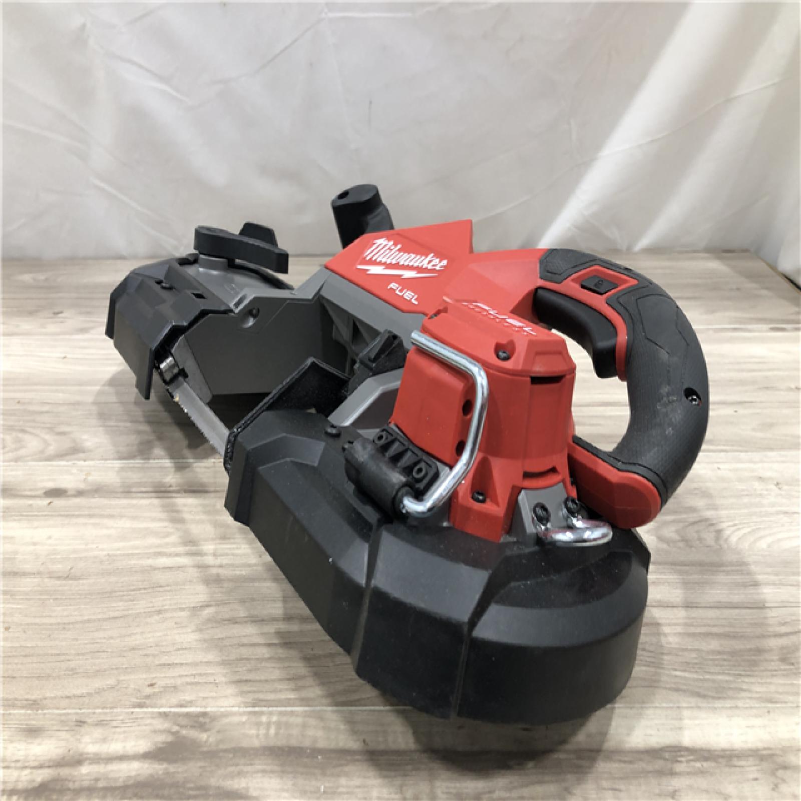 AS-IS Milwaukee FUEL 18V Lithium-Ion Cordless Deep Cut Band Saw (Tool-Only)