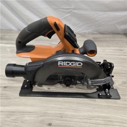 LIKE NEW! - RIDGID 18V Brushless Cordless 7-1/4 in. Circular Saw (Tool Only)