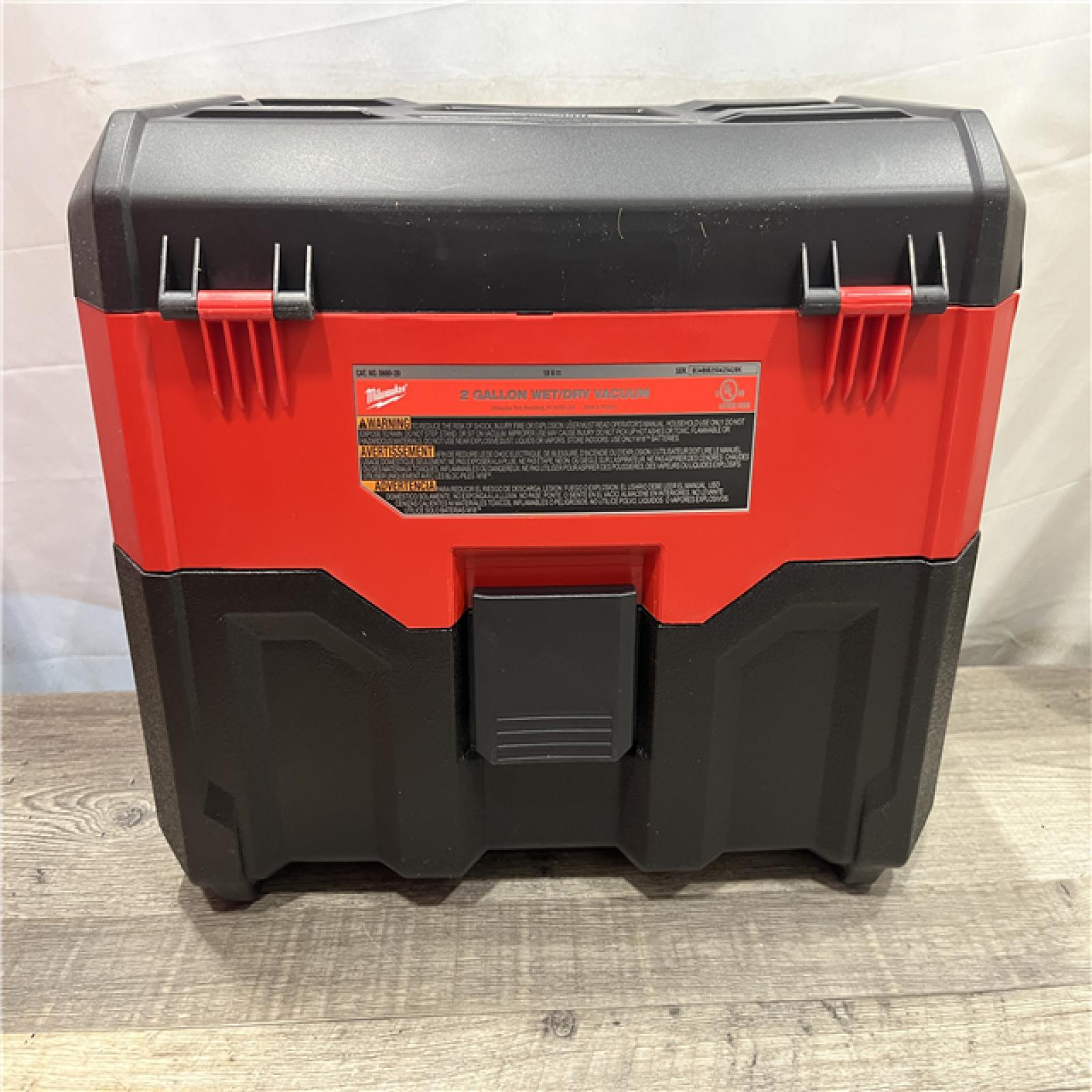 AS-IS Milwaukee 18-Volt 2 Gal. Lithium-Ion Cordless Wet/Dry Vacuum (Vacuum-Only)