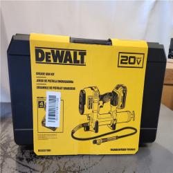 AS-IS- Grease Gun Kit Lithium-ion 20 V MAX DEWALT
