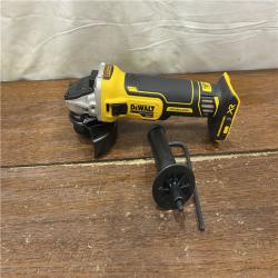 AS-IS DeWalt DCG405B 20V Max XR 4.5-Inch Slide Switch Small Angle Grinder (Tool Only)